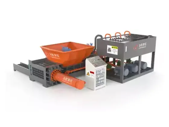 স্ক্র্যাপ অ্যালুমিনিয়াম বেলার মেশিন